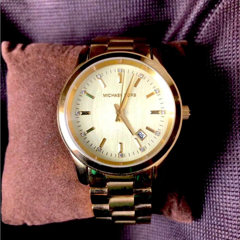 Michael Kors MK5339 Women's Gold Tone Analog Watch